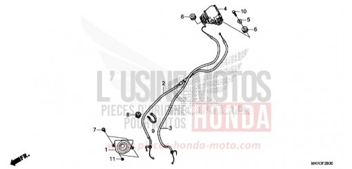 SERVO-MOTEUR CBR1000SPN de 2022